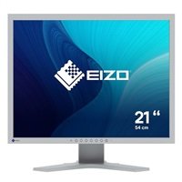 EIZO MT 21,3" S2134 FlexScan, IPS, 1600x1200, 500nit, 1800:1, 6ms, DisplayPort, DVI-D, D-sub, USB, Šedý