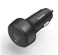 Hama rychlá USB nabíječka do vozidla, USB-C PD/QC 25 W