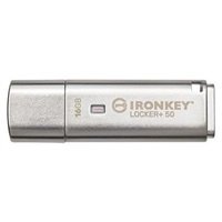 Kingston Flash Disk IronKey 16GB IKLP50 Locker+ 50 AES USB, w/256bit Encryption