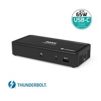 PORT dokovací stanice 9v1 THUNDERBOLT 2x 4K, 2x DP, RJ45, 3x USB-A, 2x USB-C, USB-C 65W, 3,5