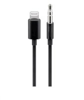 PREMIUMCORD Apple Lightning audio redukční kabel na 3.5 mm stereo jack, 1 m, černý