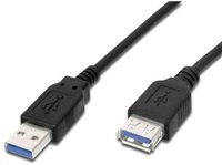 PremiumCord Prodlužovací kabel USB 3.0 Super-speed 5Gbps A-A, MF, 9pin, 0.5m