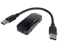 PremiumCord USB 3.0 adaptér na HDMI se zvukem, FULL HD 1080p