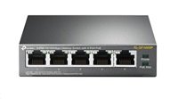 TP-Link switch TL-SF1005P (5x100Mb/s, 4xPoE+, 67W, fanless)