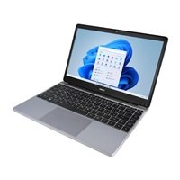 UMAX NTB VisionBook 15Wj - 14,1" IPS FHD 1920x1080, Celeron N500@1,1 GHz, 4GB,128GB, Intel UHD,W11P, Šedá