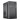 EUROCASE skříň ML M6-505B, Midi Tower, 1xUSB-C, 2x USB 3.0, 2x audio, bez zdroje