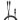 CONNECT IT Nabíjecí kabel Wirez 4v1, USB-C/USB, Lightning/USB-C, 1.25m, černá