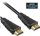 PremiumCord HDMI High Speed + Ethernet kabel, zlacené konektory, 1.5m