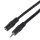 PremiumCord Kabel prodlužovací Jack 2.5mm- Jack 2.5mm M/F 2m - 2.5mm stereo male <=> 2.5mm stereo female -