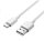 PremiumCord Kabel USB 3.1 C/M - USB 2.0 A/M, rychlé nabíjení proudem 3A, 10cm, bílá