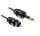 PREMIUMCORD Kabel 3,5mm mini Toslink - Toslink, OD:2.2mm, délka 1m