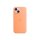 APPLE iPhone 15 Silicone Case with MagSafe - Orange Sorbet