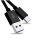 PremiumCord Kabel USB 3.1 C/M - USB 2.0 A/M, Super fast charging 5A, černá, 1m