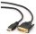 GEMBIRD Kabel HDMI - DVI 1,8m (M/M, DVI-D, Single Link, zlacené kontakty, stíněný)