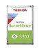 TOSHIBA HDD S300 PRO Surveillance (CMR) 8TB, SATA III, 7200 rpm, 256MB cache, 3,5", BULK